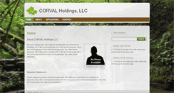 Desktop Screenshot of corvalholdingsllc.com